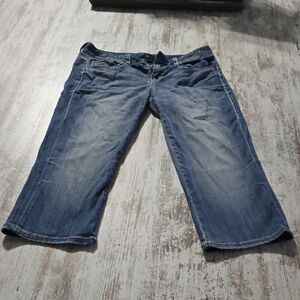 Maurices Blue Ankle Jeans